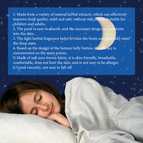 Sleep Aid Patch, Body Relief Staying Up Late To Improve Sleep Decompression Acupoint Health Care Patch - V.I.P Digital Presence