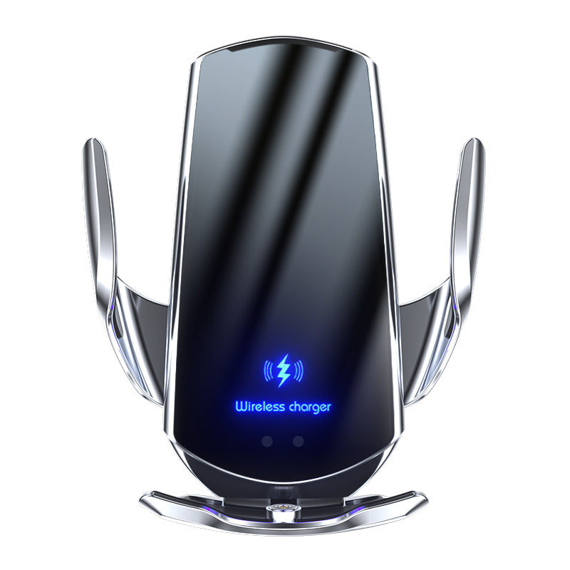 Q3 car wireless charging mobile phone holder 15W induction opening and closing car navigation stand supplies - V.I.P Digital Presence