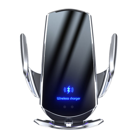 Q3 car wireless charging mobile phone holder 15W induction opening and closing car navigation stand supplies - V.I.P Digital Presence