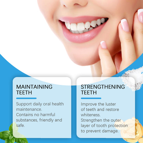 Teeth Beauty Powder, Mouth Cleaning Care Teeth Cleaning Smile Odor Care Powder - V.I.P Digital Presence