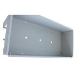 Aveyas mobile metal elevated garden bed cart, with legs, elevated flowerpot box with wheels (gray) - V.I.P Digital Presence