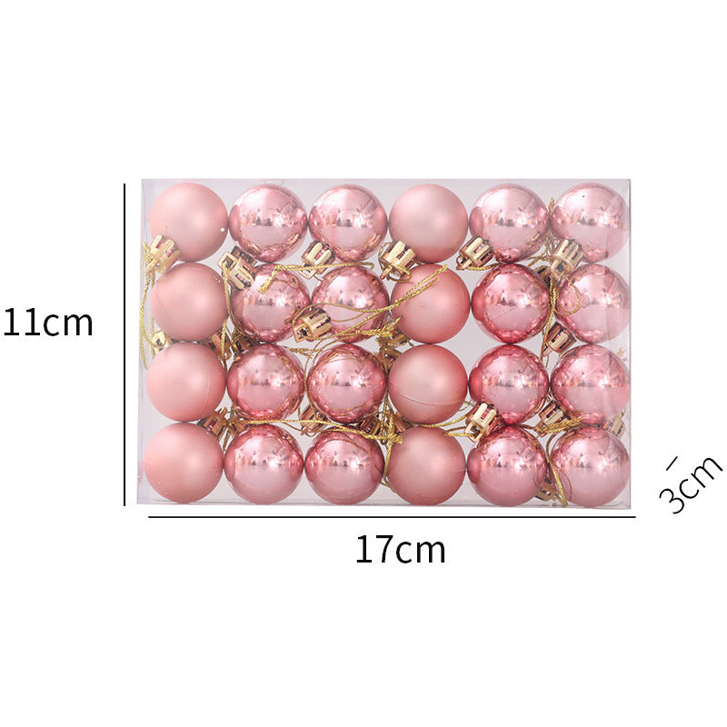 Christmas Ball Plastic Electroplating Christmas Ball Christmas Tree Creative Decoration Gift - V.I.P Digital Presence
