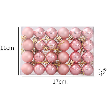 Christmas Ball Plastic Electroplating Christmas Ball Christmas Tree Creative Decoration Gift - V.I.P Digital Presence