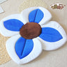 Alfombrilla de baño para bebé de 80 cm, diseño de flores, para bañera, lavabo, ducha infantil segura, plegable, con almohadillas de seguridad para asiento de pétalos. 
