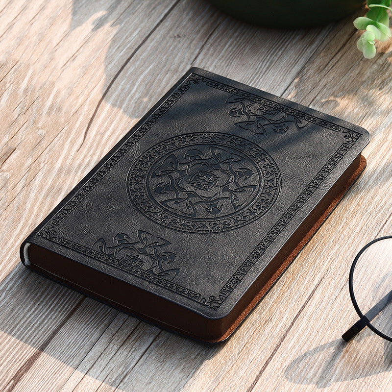 Mini notebook portable small notepad exquisite printing book students learn to write and office leather notebook A6 notebook - V.I.P Digital Presence