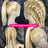 European and American Women's Wig Front Lace Wig Female 613 # Long Straight Hair Chemical Fiber Wig Head Cover Wigs - V.I.P Digital Presence