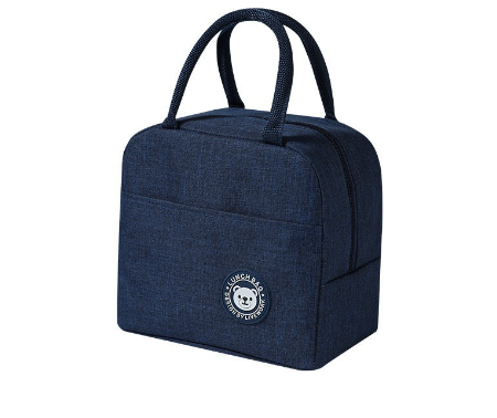 Fashion simple portable insulation bag waterproof fresh-keeping aluminum foil lunch box bag small lunch bag travel cooler bag - V.I.P Digital Presence