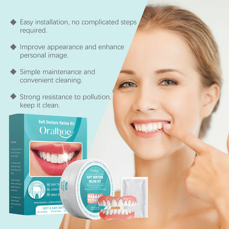 Denture Retouching Set, Denture Retouching Set Comfortable And Beautiful Between Teeth - V.I.P Digital Presence