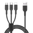 1.2-meter one to three 5A super fast charging data cable suitable for Huawei Honor, Xiaomi vivo Android charging cable - V.I.P Digital Presence