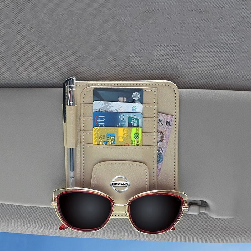 Suitable for Nissan Jinke Xiaoke Qijun Loulan Qida Xuan Yi car carrying glasses clip sunshade back clip storage clip - V.I.P Digital Presence
