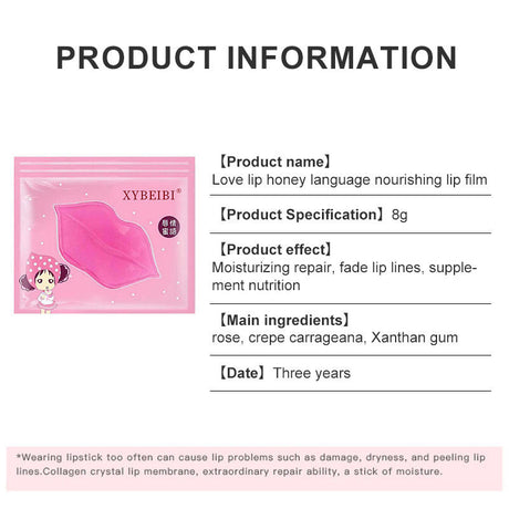 Lip mask is applied to remove dead skin fade lip wrinkles darken the lips moisturize and moisturize the lips - V.I.P Digital Presence