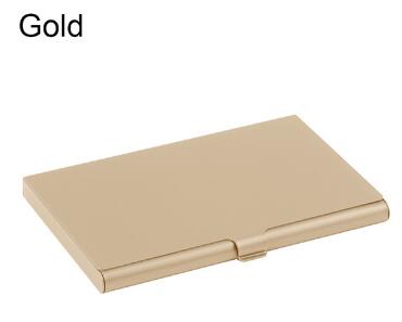 Creative business card case stainless steel Aluminum Holder Metal Box Cover Credit Men business card holder card metal Wallet - V.I.P Digital Presence