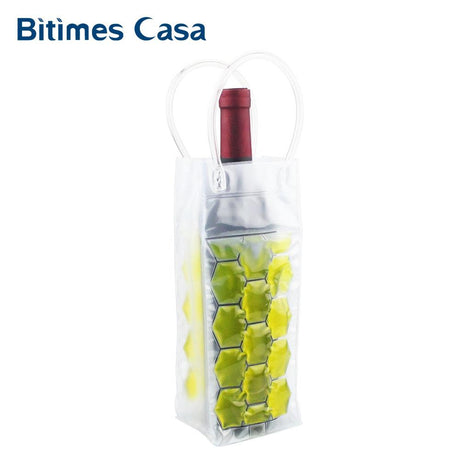 Rapid Ice Wine Cooler PVC Beer Bag Outdoors Ice Gel  Picnic CoolSacks Wine Cooler Chillers Frozen  Bottle - V.I.P Digital Presence