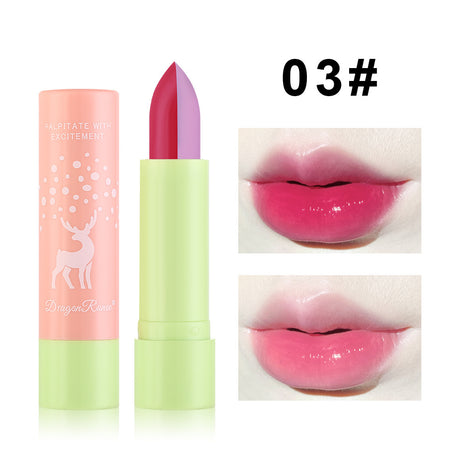 Macaron Color Changing Single And Double Color Lipstick Lipstick Lasting And Not Easy To Decolorize Biting Lip Moisturizing Warm Color Lipstick - V.I.P Digital Presence