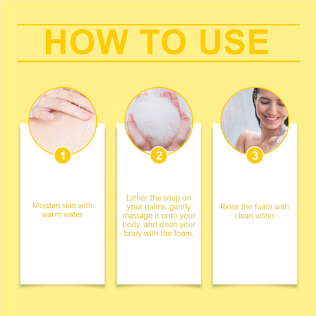 Turmeric Bath Soap Gently Cleans And Moisturizes The Skin And Body With A Clean And Refreshing Bath Soap - V.I.P Digital Presence