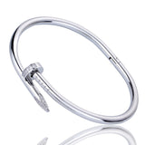 Diamond titanium steel bracelet for women, light luxury, non fading card home nail bracelet - V.I.P Digital Presence
