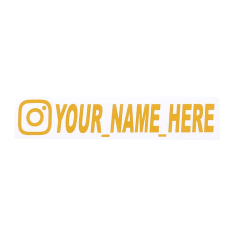 New Car Sticker User Name Custom Personalized Vinyl Decals Motorcycle For Customization Needs Remarks Car Sticker - V.I.P Digital Presence