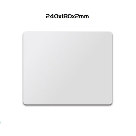 Aluminum Alloy Smooth Mouse Pad 240x180/300mm Hard Metal Slim Desk Mat Rubber Anti-slip Bottom Speed Control Mousepad For Gaming - V.I.P Digital Presence