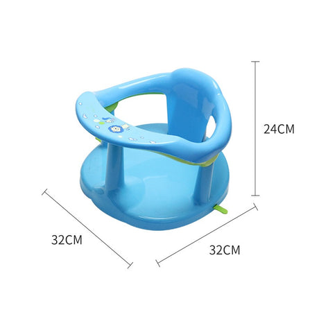 Newborn baby bath stool with suction cup anti slip fall baby hug type bath chair, children's bathroom stool - V.I.P Digital Presence
