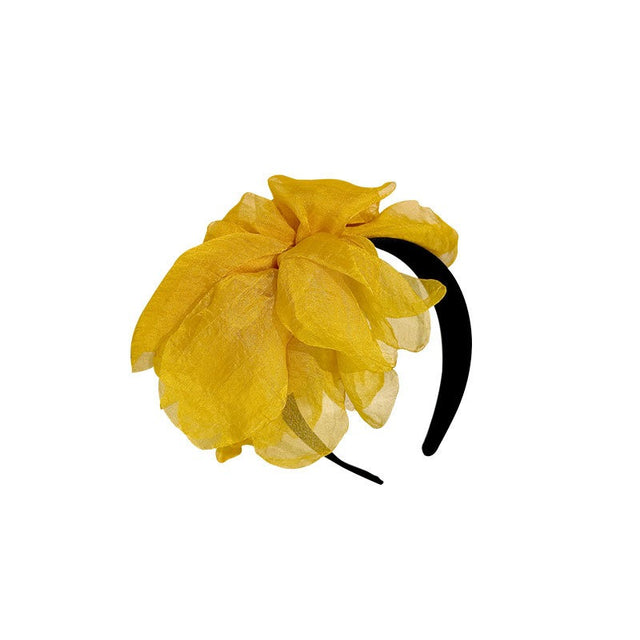 Handmade European and American headbands with versatile fabric flower hair accessories - V.I.P Digital Presence