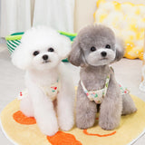 Puppy costume Teddy Schnauzer peach heart gauze skirt - V.I.P Digital Presence