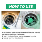 Garbage Disposal Cleaning Block, Kitchen Food Waste Disposal Agent Pipeline Cleaning Block - V.I.P Digital Presence