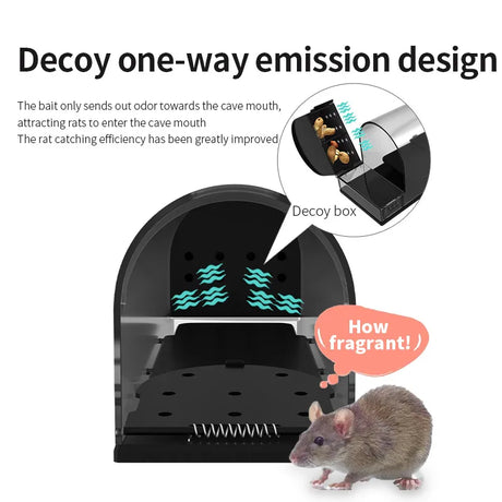 Mouse Trap New Type of Rat Trap High sensitivity plastic mouse trap Reusable Outdoor farmland catch rats catch voles - V.I.P Digital Presence