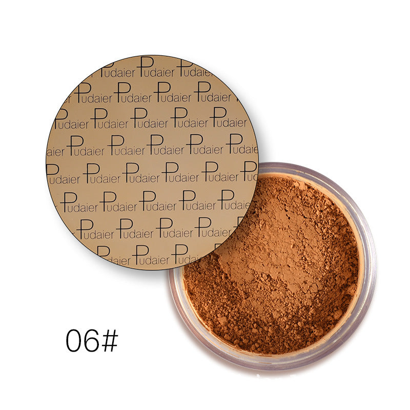 Pudaier Mineral Matte Pearlescent Loose Powder High Gloss Repair Powder Concealer Fixing Powder - V.I.P Digital Presence