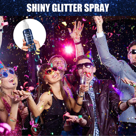 Glitter Spray, Halloween Brightening Makeup Night Club Party Clothing Highlights Skin Brightening Powder - V.I.P Digital Presence
