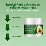 Avocado Hair Removal Cream Armpit Hair Leg Hair Moisturizing Gentle Skin Friendly Non-Irritating Clean Hair Removal Cream