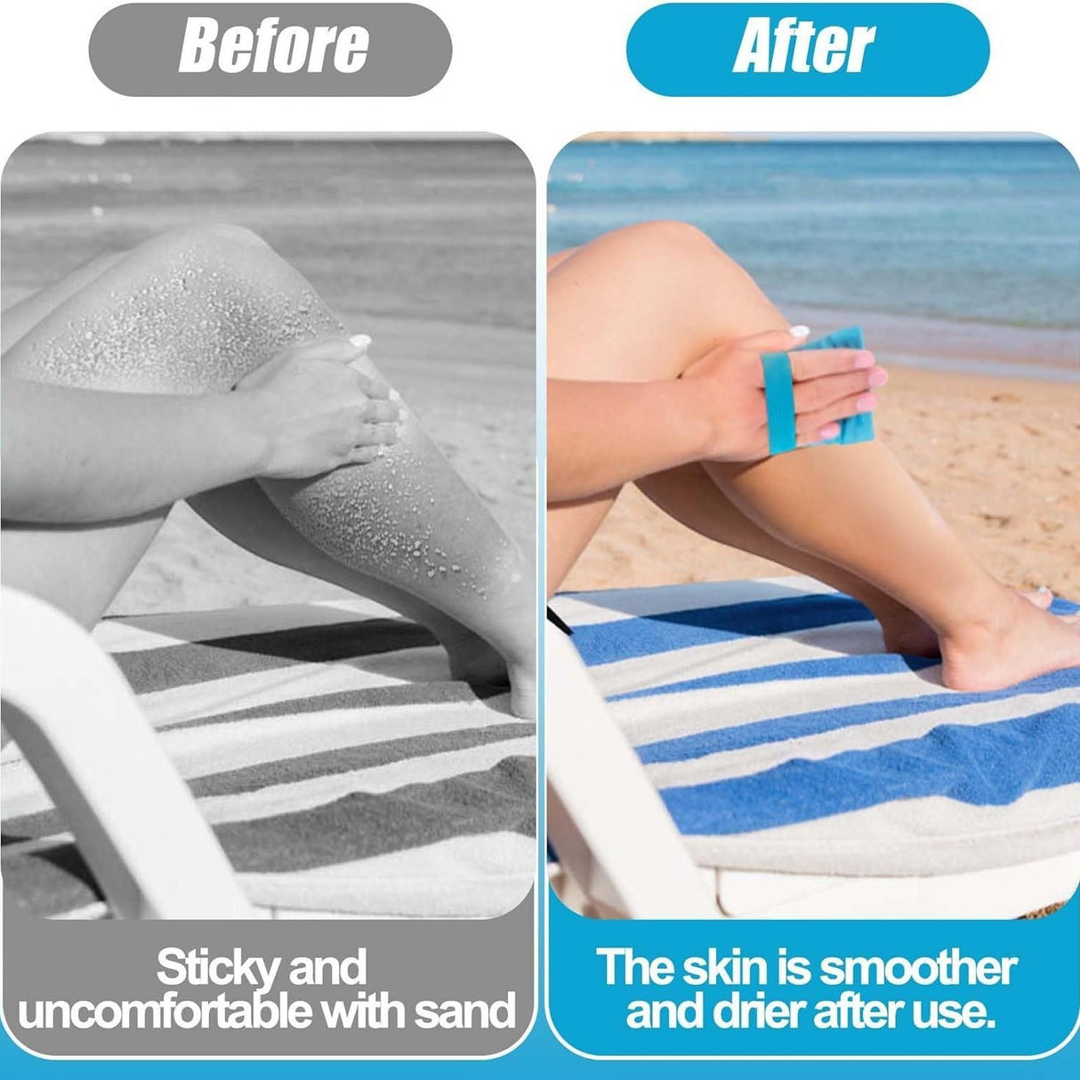 Palksky  Sand Cleaning Gloves Beach Sand Cleaning Bag Easily remove the sand stuck to your baby's body when playing in the sand - V.I.P Digital Presence