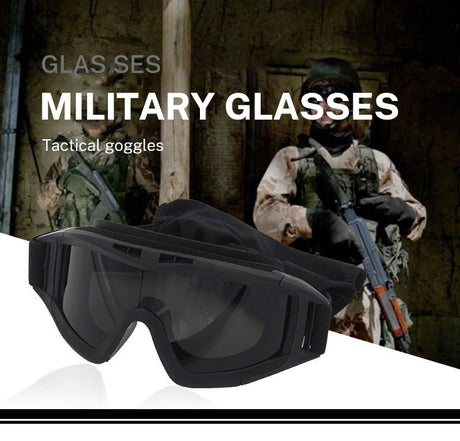 Military Tactical Goggles Outdoor Windproof Sports Army Airsoft Shooting Glasses Cycling Mountaineering Eyewear UV400 - V.I.P Digital Presence