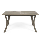 ECTANGULAR WOOD TABLE - V.I.P Digital Presence
