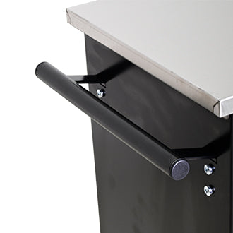 4 DRAWERS MULTIFUNCTIONAL TOOL CART WITH WHEELS-BLACK - V.I.P Digital Presence