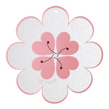 Lucky Flower Heat Insulation Mat Simple Wind Table Heat Insulation Mat Anti scalding Bowl and Dish Mat Household Plate Mat PVC Mat - V.I.P Digital Presence