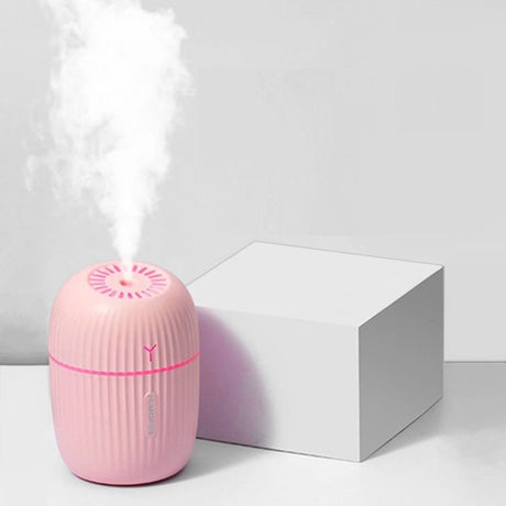 Ultrasonic Air Humidifier Household  Moisturizing Spray Student Dormitory Car Humidification Aromatherap with LED Night Light - V.I.P Digital Presence