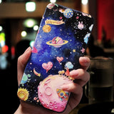Eqvvol Cute 3D Emboss Cartoon Patterned Phone Case For iphone X 8 7 6 6S Plus Cases Soft Silicone Cover For iphone 5 5s SE Coque - V.I.P Digital Presence