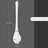 Non perforated wall mounted toilet brush with base, household dead corner cleaning silicone long handle - V.I.P Digital Presence