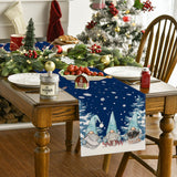 Dwarf Christmas Table Flag Living Room Festival Tablecloth Home Cabinet Decoration Tablecloth Mat Tea Flag - V.I.P Digital Presence