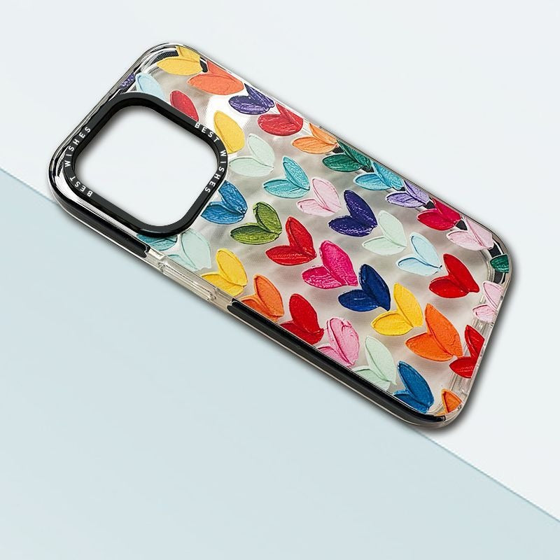Love Apple 13 Phone Case 14pro max Letter xs Transparent iPhone 11 Painted - V.I.P Digital Presence