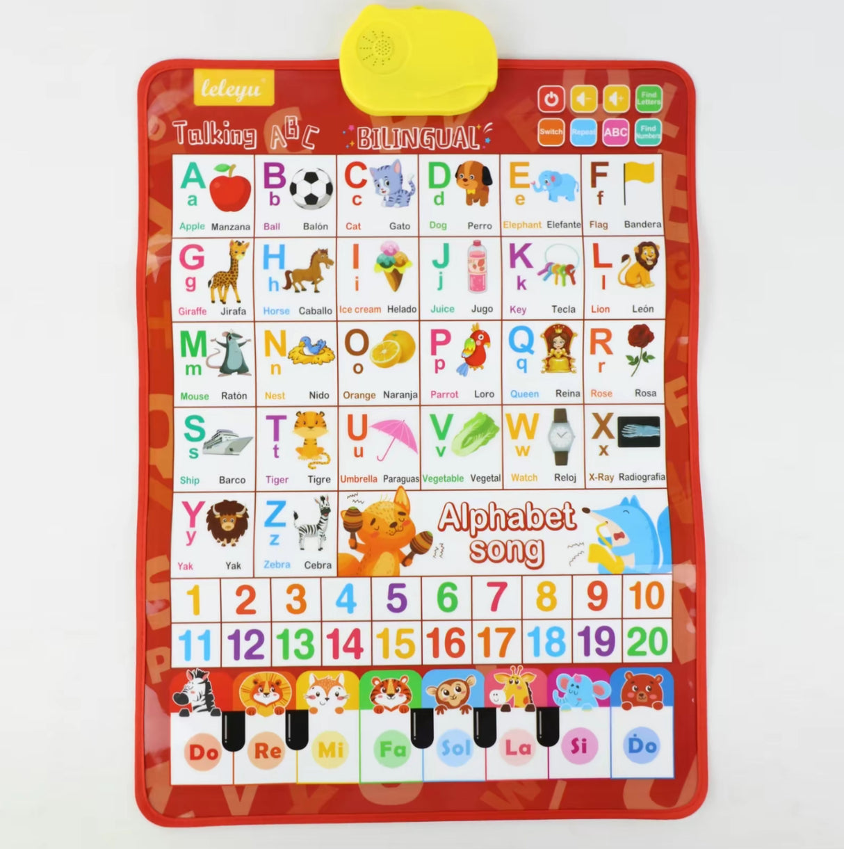 EduTune Bilingual Wall Chart