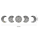 3D Stereoscopic Moon Phase Change Acrylic Mirror Surface Sticker Home Decoration Self-Adhesive Wall Sticker - V.I.P Digital Presence
