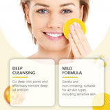 Turmeric Acid Cleansing Pad Facial Daily Cleansing Gentle Skin Care Moisturizing Skin Brightening Cleanser