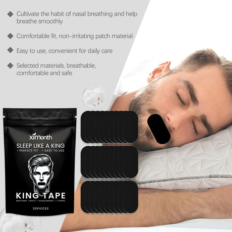 Anti-Snoring Tape Stop Snoring Sleep Tape Pamper Sleep Comfort Breathable Mouth Tape - V.I.P Digital Presence