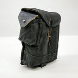 Cold War: Directly sourced original Russian items. Issued - Soviet Marines' black 4 - compartment AK mag pouch. - V.I.P Digital Presence