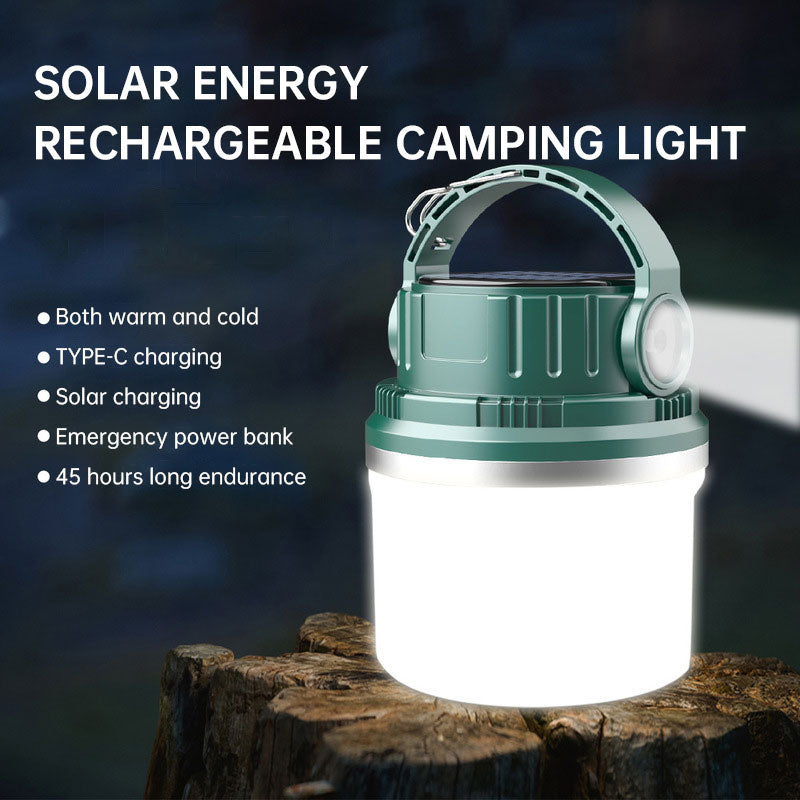 Outdoor Camping Light Solar Charging Camping Light LED Bulb Household Emergency Light - V.I.P Digital Presence