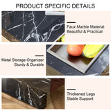 A modern and practical coffee table made of MDF material with black patterns - V.I.P Digital Presence