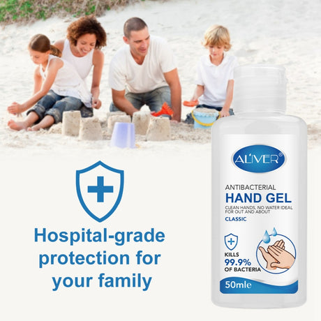 Hand Sanitizer Gel Bacteriostatic Gel Disinfection Sterilization Liquid Hand Soap Portable No-wash 50ML - V.I.P Digital Presence