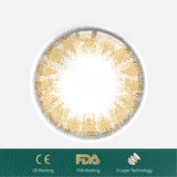 1Pcs FDA Certificate Eyes Beautiful Pupil Colorful Girl Cosplay Contact Lenses Brown - V.I.P Digital Presence