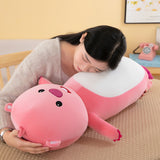 Super cute beaver long doll cute beaver headboard pillow super soft one-piece pillow gift - V.I.P Digital Presence